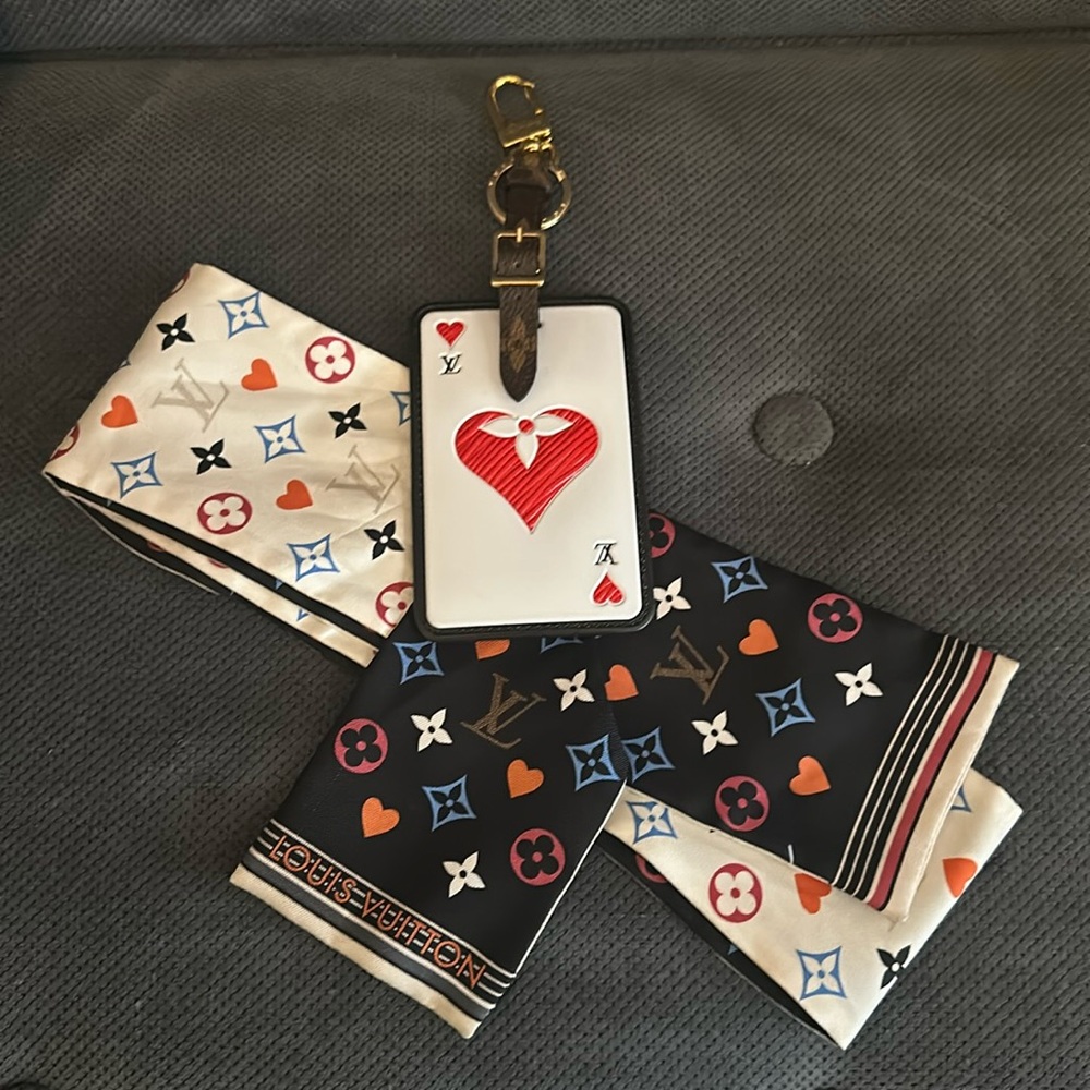 Louis Vuitton Limited edition bandeau/bag charm. Cruise 2020 Game On collection
